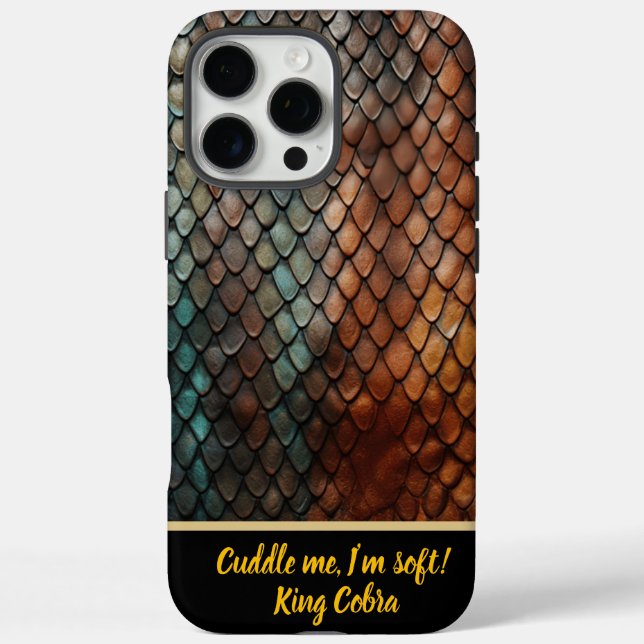 Vivid details of a venomous snakeskin Case-Mate iPhone case (Back)