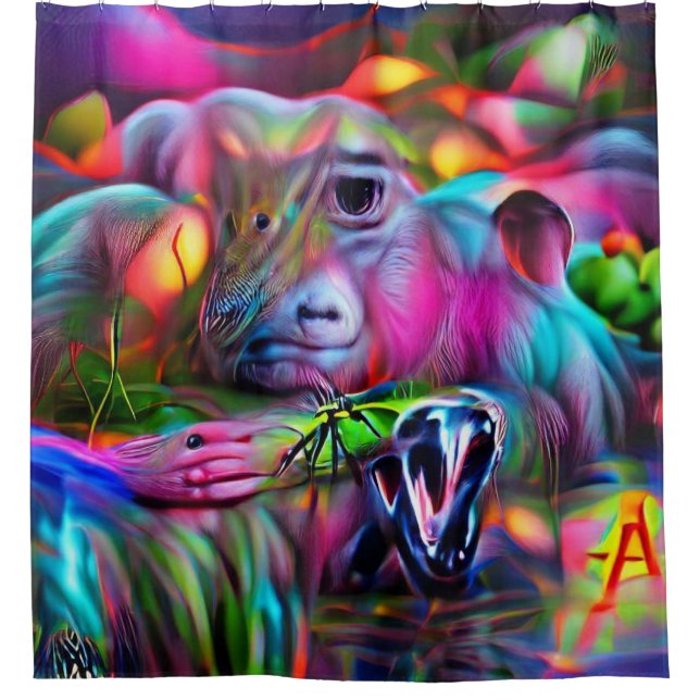 Vivid Dreamscape:  Agrizoophobia  (Front)