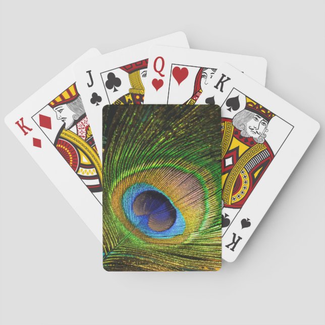 Vivid Feather Playing Cards (Back)