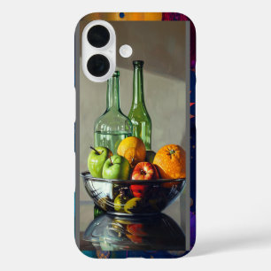 Vivid Fruits Still Life iPhone 16 Case