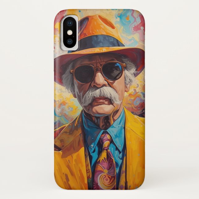 Vivid Gentleman Style Mobile Case (Back)
