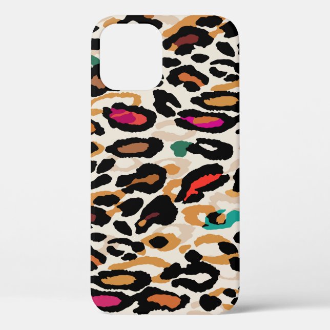 Vivid Leopard Animal Prints Case-Mate iPhone Case (Back)
