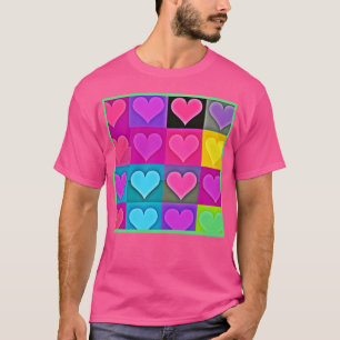 Vivid Love Palette: Heart Bliss T-Shirt