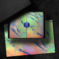 Vivid Marble | Colourful Bold Pastel Watercolor