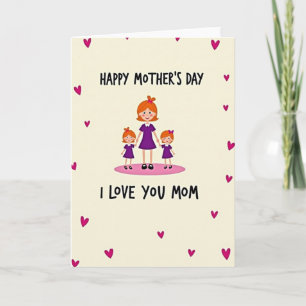 Vivid Moms Day Love Card