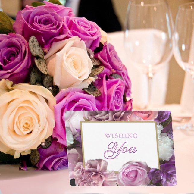 Vivid Orchid Secret Gardens Birthday Card (Creator Uploaded)