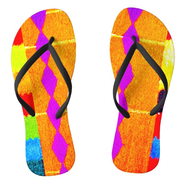Vivid Palette Harmony Flip Flops (Footbed)