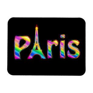 Vivid Paris Magnet