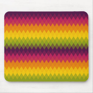Vivid Prism Cascade Mouse pad