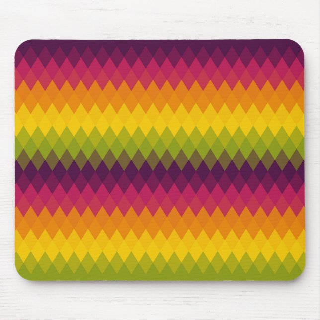 Vivid Prism Cascade Mouse pad (Front)