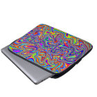 Vivid Psychedelic Neoprene Laptop Sleeve 10"–14"