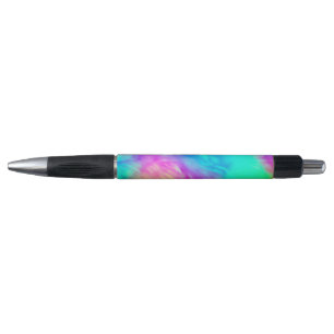 Vivid Rainbow Fluffy Fur Texture-75201 Pen