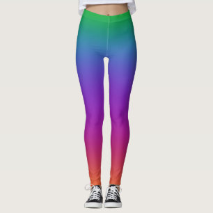 Vivid Rainbow Leggings