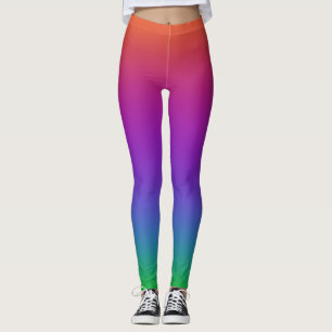 Vivid Rainbow Leggings