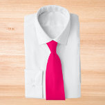 Vivid Raspberry Solid Color Tie<br><div class="desc">Vivid Raspberry Solid Color</div>