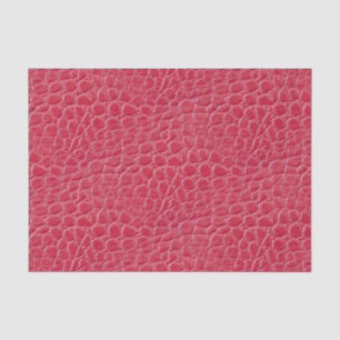 Vivid Red Snake Skin Dragon/Dinosaur Animal Print Tissue Paper