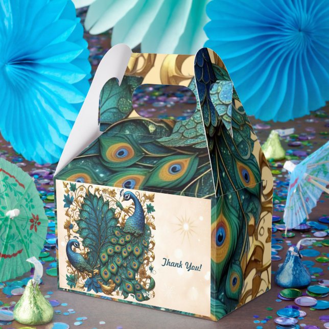 "Vivid Regal Bloom" Favor Box (Party)