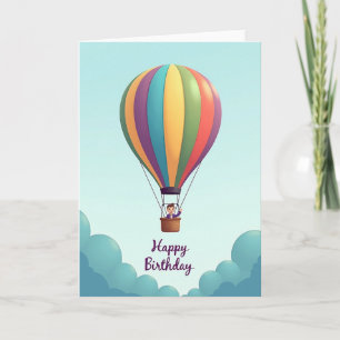 Vivid Sky Birthday Card