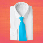 Vivid Sky Blue Solid Colour Tie<br><div class="desc">Vivid Sky Blue Solid Colour</div>