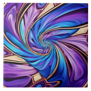 vivid spiral tile