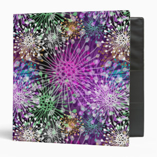 Vivid Spotty Pattern Binder