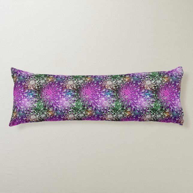 Vivid Spotty Pattern Body Pillow (Front)