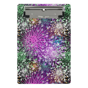 Vivid Spotty Pattern Mini Clipboard