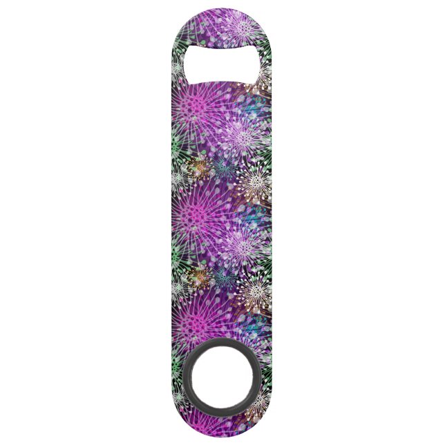 Vivid Spotty Pattern Speed Bottle Opener (Front)