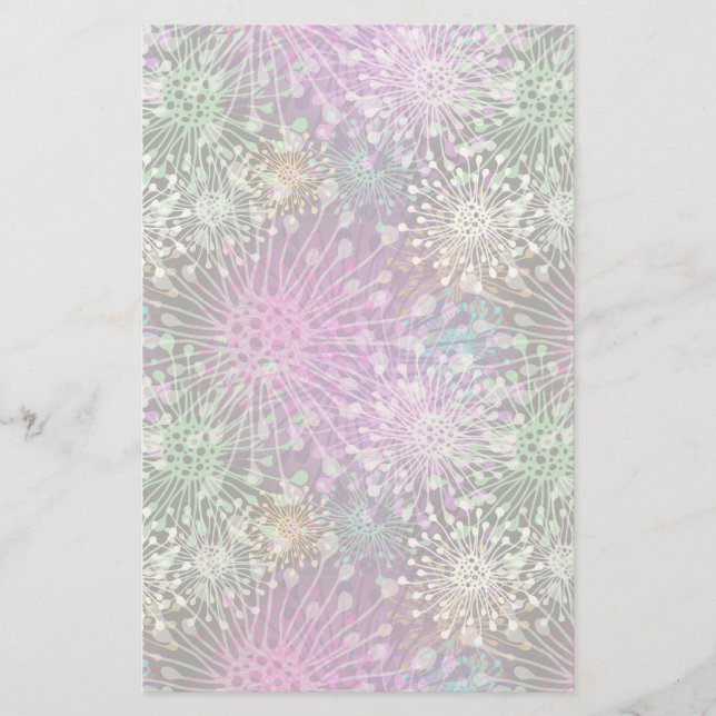 Vivid Spotty Pattern Stationery (Front)