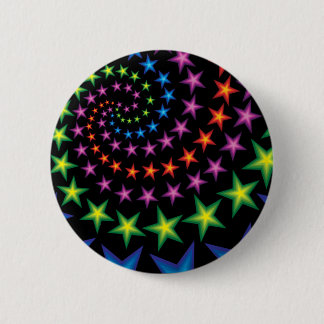 vivid star spirals 2 inch round button