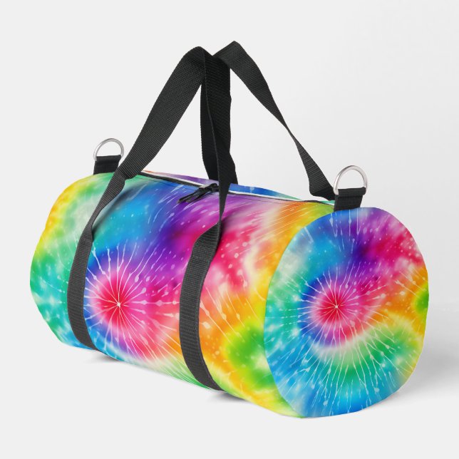 Vivid Starburst Tie Dye Travel Pack (Left Corner)