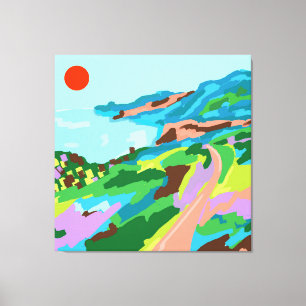 Vivid Vistas Canvas Print