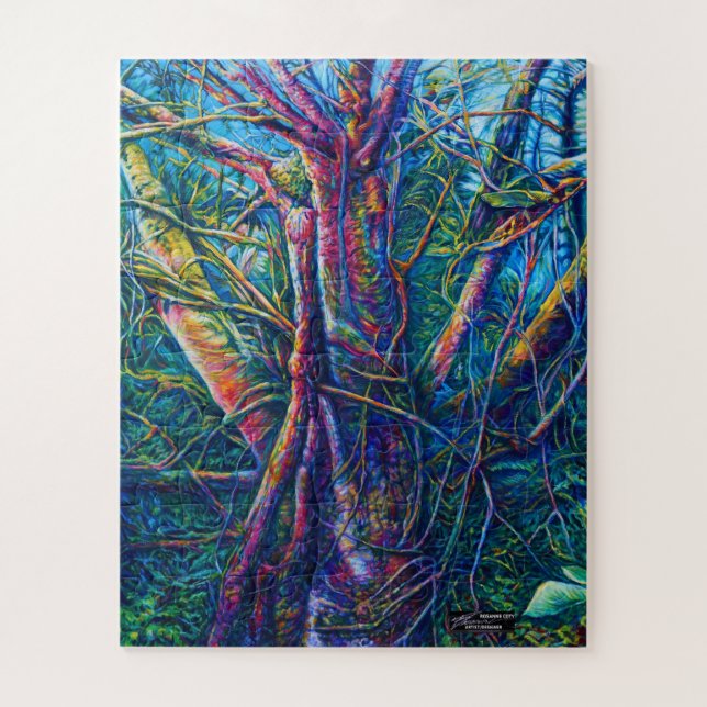 Vivid Wilds Puzzle par Rosanne Coty Artiste/Concep (Vertical)