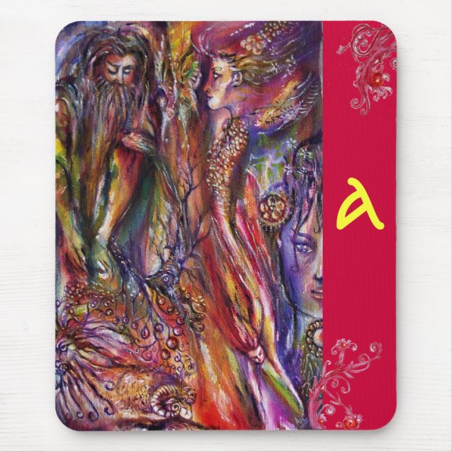 VIVIEN AND MERLIN MOUSE PAD (Front)