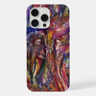 VIVIEN AND MERLIN Pink Purple Fantasy iPhone 15 Pro Max Case