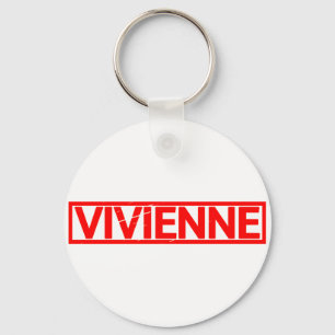 Vivienne Stamp Keychain