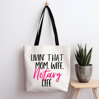 Vivin' That Maman Femme Sac fourre-tout de vie de