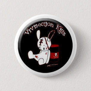 Vivisection Kills 2 Inch Round Button