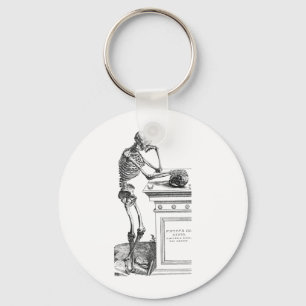 Vivitur Ingenio - Skeleton Keychain