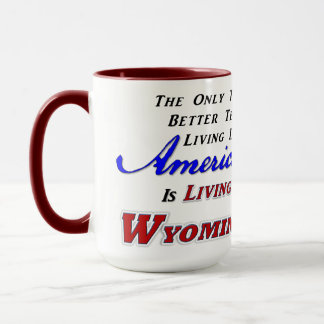 Vivre dans l'ouest, 15 oz de Mug Combo