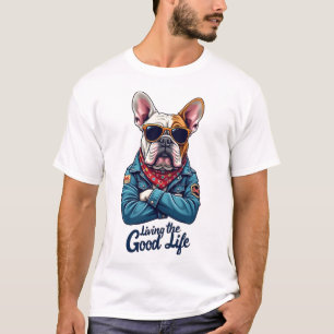 "Vivre la Bonne Vie" T-shirt Design