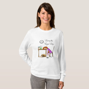Vivre la vie de Lymie T-shirt de sensibilisation à