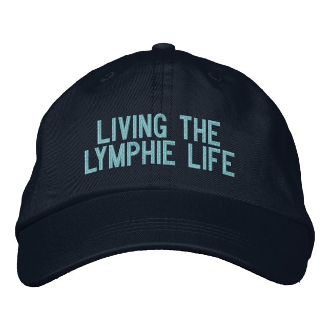 Vivre le Casquette de base-ball Lymphie Life (Devant)
