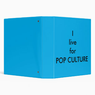 Vivre pour POP CULTURE Classeur