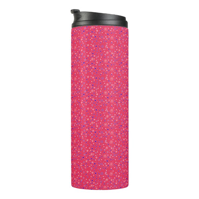 "Vixe" Pink! Thermal Tumbler (Rotated Right)