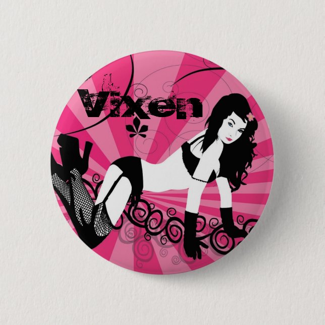 Vixen 2 Inch Round Button (Front)