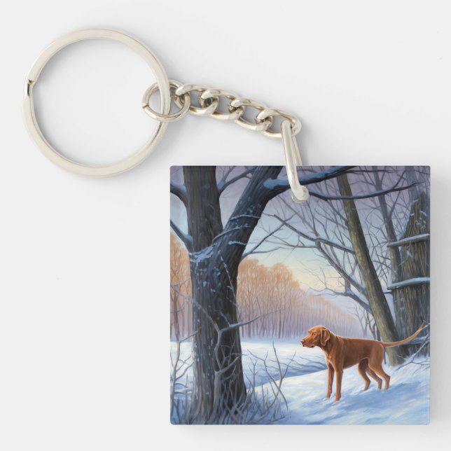 Vizla Laisser neiger Noël (Devant)