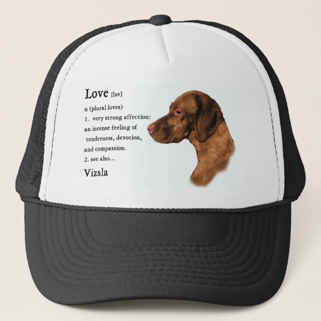 Vizsla Art Gifts Trucker Hat (Front)
