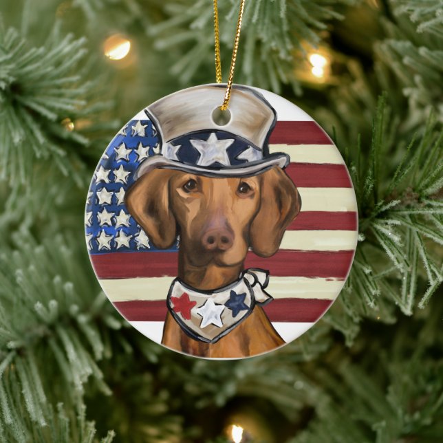 VIZSLA CERAMIC ORNAMENT (Tree)
