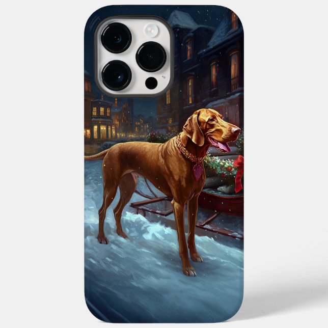 Vizsla Christmas Festive Season  Case-Mate iPhone Case (Back)